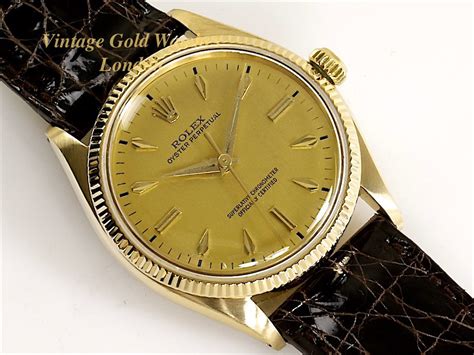 rolex oyster perpetual gold 1955|1955 rolex oyster reference.